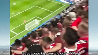 Gimana ceritanya 3.800 fans Bayern bisa bungkam 84.000 fans Madrid di Bernabeu? ????