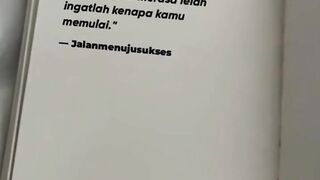 ketika kamu merasa lelah ingatlah kenapa kamu memulai