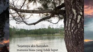 Ada yang lebih melelahkan daripada berjalan jauh, yaitu diam namun perasaan tetap berisik