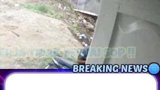 gas cylinder explosion during unloading
