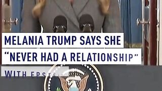 Melania trump issued is denial, epsteinfiles