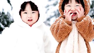 cute twin baby