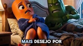 o pepino e a cenoura