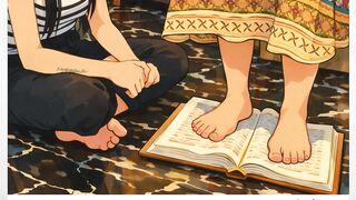 VIRALKAN!!! Seorang wanita melakukan sumpah dengan cara menginjak Al-Qur'an