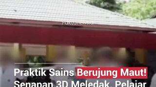Praktik sains berujung tragedi.