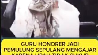 Negara mampu kasih makan gratis tapi belum mampu menggaji guru dengan layak