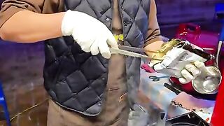 Korean Street Food – Corn Cheese Buldak at Night Market