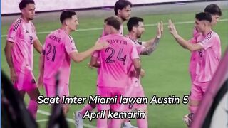 Insiden tak terduga saat pemanasan Inter Miami