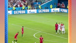 Tendangan Bebas Mustahil Cristiano Ronaldo vs Spanyol - Piala Dunia 2018