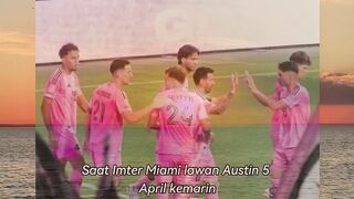 Tendangan Messi makan korban!