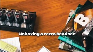 Retro Aesthetics meets Modern Tech/ On-Ear Wireless Headphones for Fashion Lovers