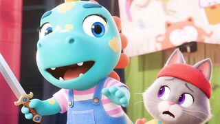 Kitten & Dino Kids Animation 5