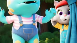 Kitten & Dino Kids Animation 7