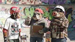 Bully Sabotaged The Skatepark & Slipped Into The Trash! ????????️ #skateboarding #sports #prank #comedy