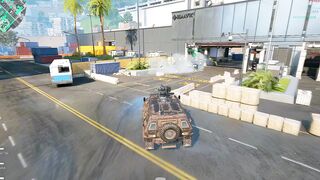 Gameplay Delta Force, Isengen temen satu tim nabrak mobil nya sampai Nempel Tembok