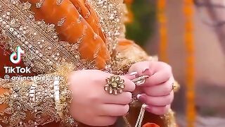 Orange Wedding Dress