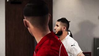 Indonesia vs Iraq | Singing the Indonesian national anthem | PES2017