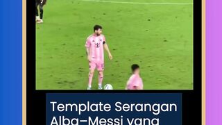 Kerja sama Jordi Alba dan Lionel Messi