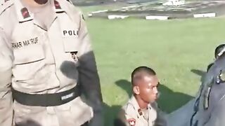 Polisi junior ketemu dengan senior