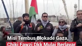 Misi kemanusiaan menuju Gaza dimulai.