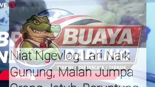 Niat vlog hiking, malah jadi penyelamat—detik-detik tangkap orang jatuh ????⛰ #hiking #rescue #viral #hero #moment