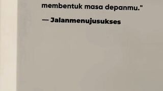 kamu tak bisa ubah masa lalu, tapi kamu bisa bentuk masa depanmu