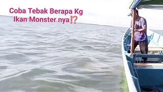 Fishing fish monster