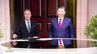 China hosts Russia, UAE and Spain for meetings on Hormuz blockade and war on Iran.mp4