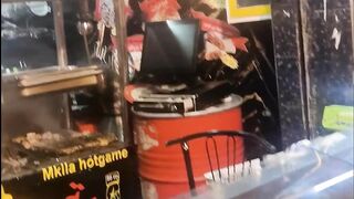 The street barbecue stalls in Morocco are really delicious