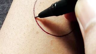 Stepping into Serenity | Torii Gate Temporary Tattoo idea