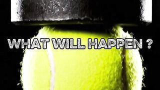 Crushing a Tennis Ball ???? (Air Burst!)
