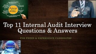 Internal Audit Interview Questions & Answers | @AliAzizQualityEducation ​
