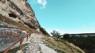 4KWEEKS - a trail that leads to the top of a cliff | Trending HD Video