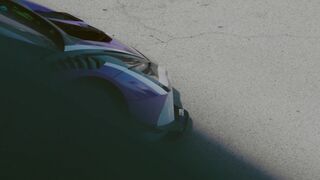 Cartier - vibrant supercar on race track close up | Trending HD Video