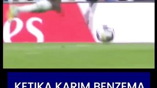 ???????? Tidak pernah lupa saat Benzema tampol Gavi gara
