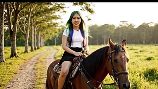 mari berkuda biar meyakinkan