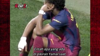 Simeone berikan pukulan telak ke Yamal dengan selebrasi Calma-nya ????????