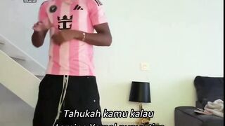 Cuma Lamine Yamal yang berani begini!