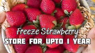 Store Strawberry upto 1 Year & use to make your fav dishes