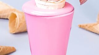Simple Ice Cream Way At Home For Family #shorts