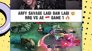 Derby Parfum, Arfy Savage lagi ???? RRQ vs AE ???????? Game 1