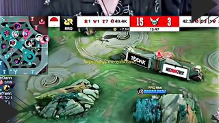 Reaksi Skylar melihat kemenangan RRQ melawan GEEKFAM di game 1 , katakan pada dunia kink RRQ is back????