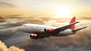 New virl video airplane