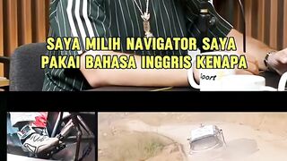 BANG RIFAT SUNGKAR LEBIH MILIH NAVIGATORNYA PAKE BAHASA INGGRIS   #RIFATSUNGKAR #RALLY  #RACE #RALLYRACE