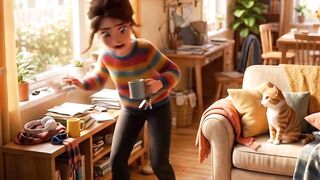 kucing ini pengen jadi bos?