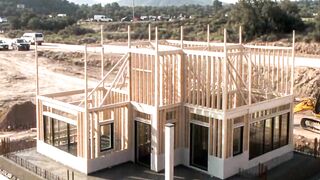 Satisfying Construction Time-lapse Infinite Build