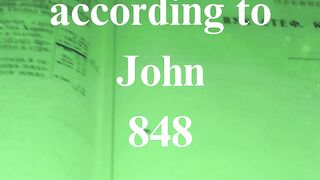 The Gospel according to John 848