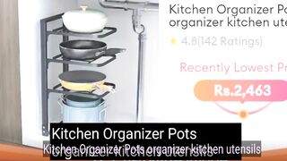 Kitchen Organizer Pots organizer kitchen utensils