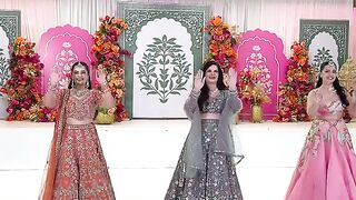 a very special dance with my mum and sister
