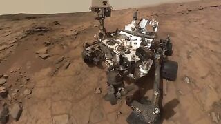 Curiosity sings happy birthday to itself